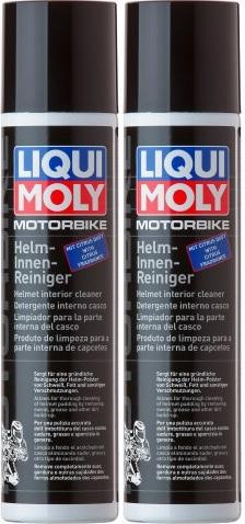 Liqui Moly 1603 Racing Helm-Innen-Reiniger 2x 300 Milliliter