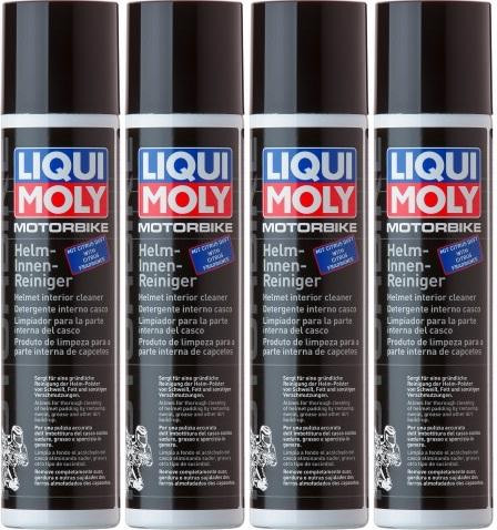 Liqui Moly 1603 Racing Helm-Innen-Reiniger 4x 300 Milliliter