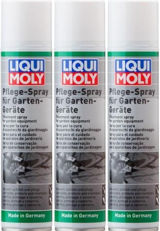 Liqui Moly 1615 Pflege-Spray für Garten-Geräte 3x 300 Milliliter