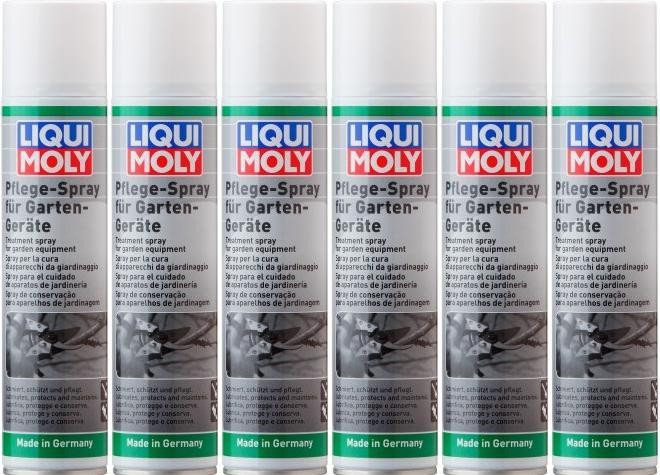Liqui Moly 1615 Pflege-Spray für Garten-Geräte 6x 300 Milliliter