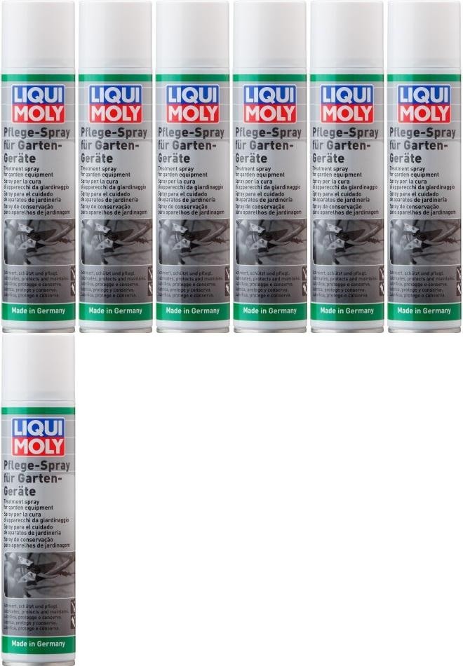 Liqui Moly 1615 Pflege-Spray für Garten-Geräte 7x 300 Milliliter