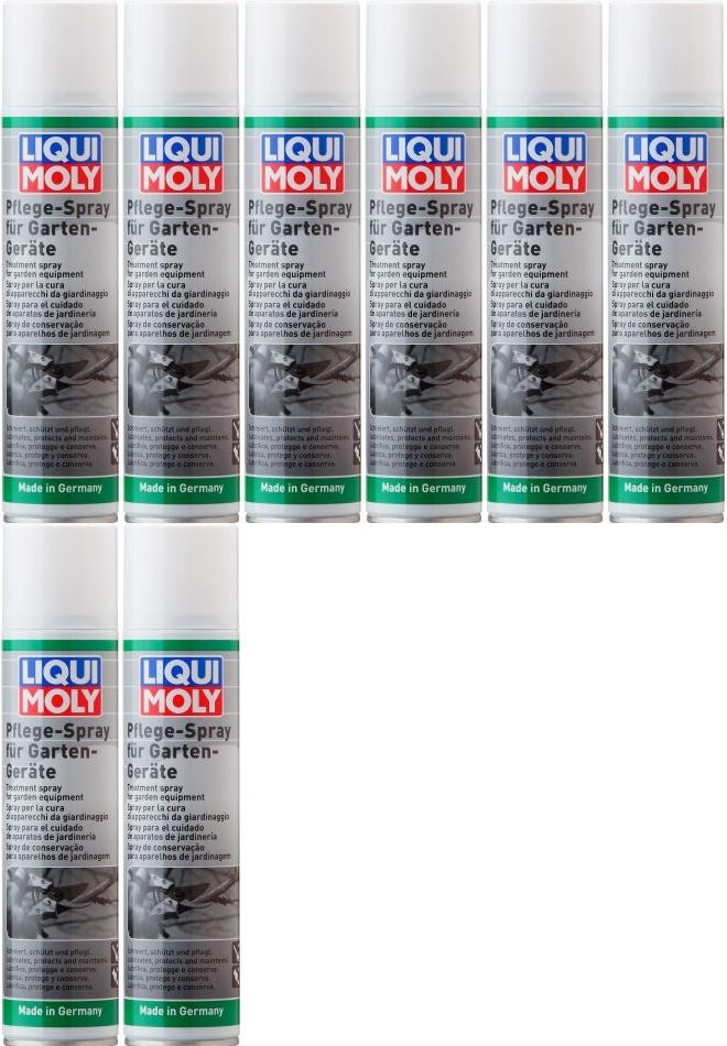 Liqui Moly 1615 Pflege-Spray für Garten-Geräte 8x 300 Milliliter