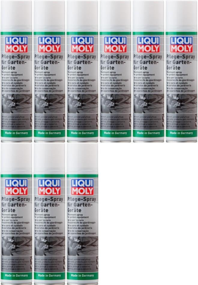 Liqui Moly 1615 Pflege-Spray für Garten-Geräte 9x 300 Milliliter