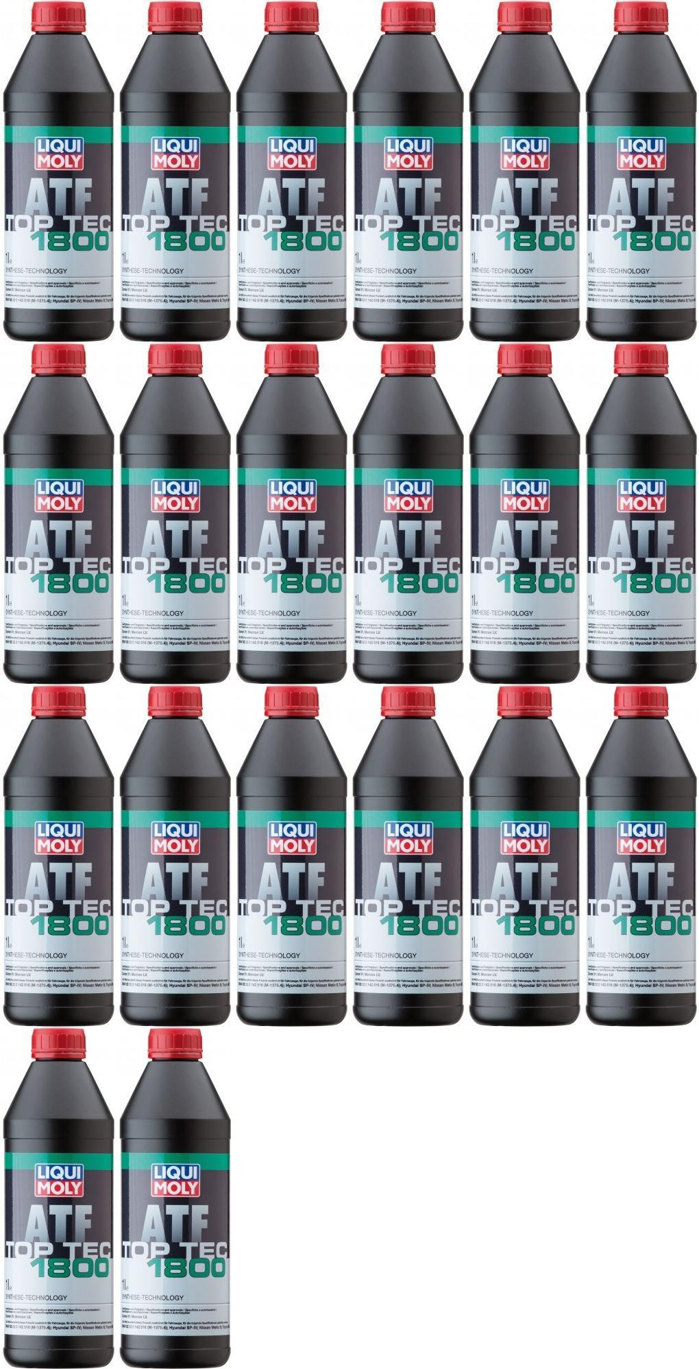 Liqui Moly 3687 Top Tec ATF 1800 20x 1l = 20 Liter