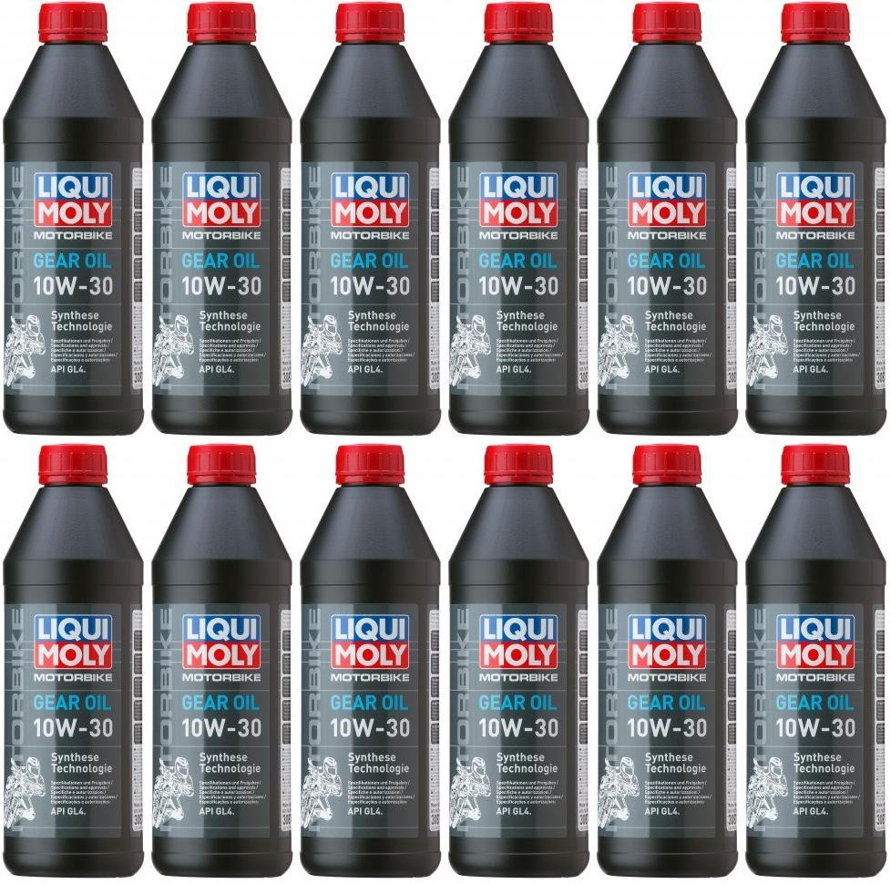 Liqui Moly 3087 Motorbike 10W-30 Motorrad Getriebeöl 12x 1l = 12 Liter