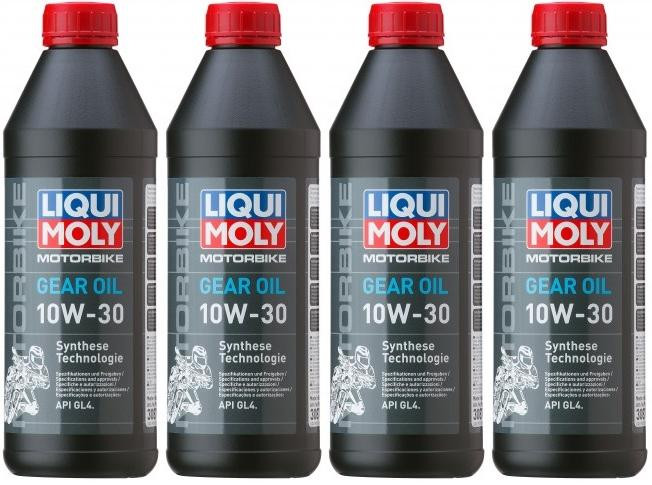 Liqui Moly 3087 Motorbike 10W-30 Motorrad Getriebeöl 4x 1l = 4 Liter