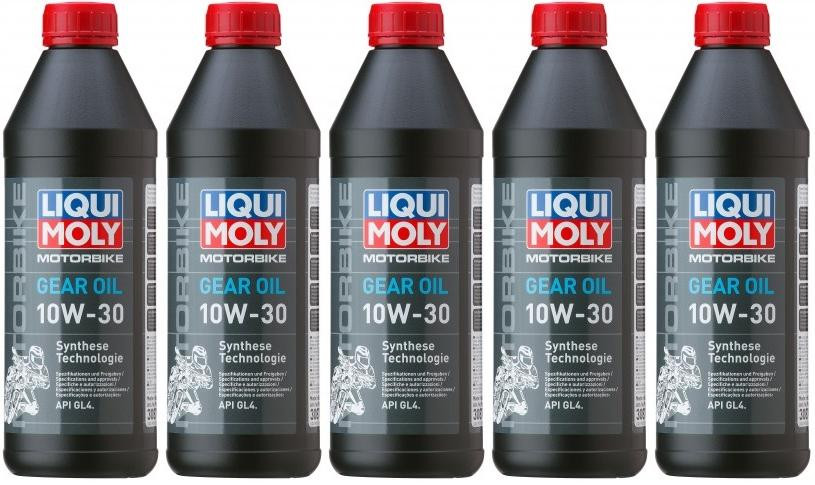 Liqui Moly 3087 Motorbike 10W-30 Motorrad Getriebeöl 5x 1l = 5 Liter