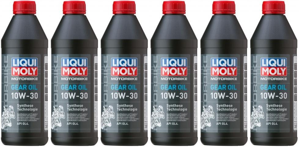 Liqui Moly 3087 Motorbike 10W-30 Motorrad Getriebeöl 6x 1l = 6 Liter