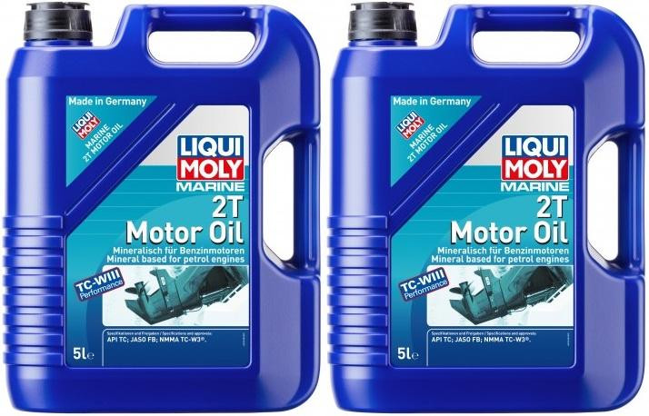 Liqui Moly 25020 Marine 2T Motor Oil 2x 5 = 10 Liter