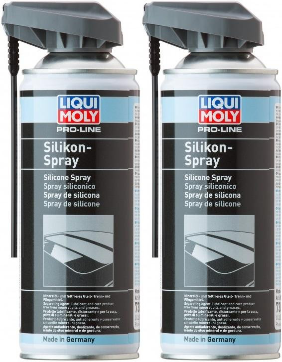 Liqui Moly 7389 Pro-Line Silikon-Spray 2x 400 Milliliter