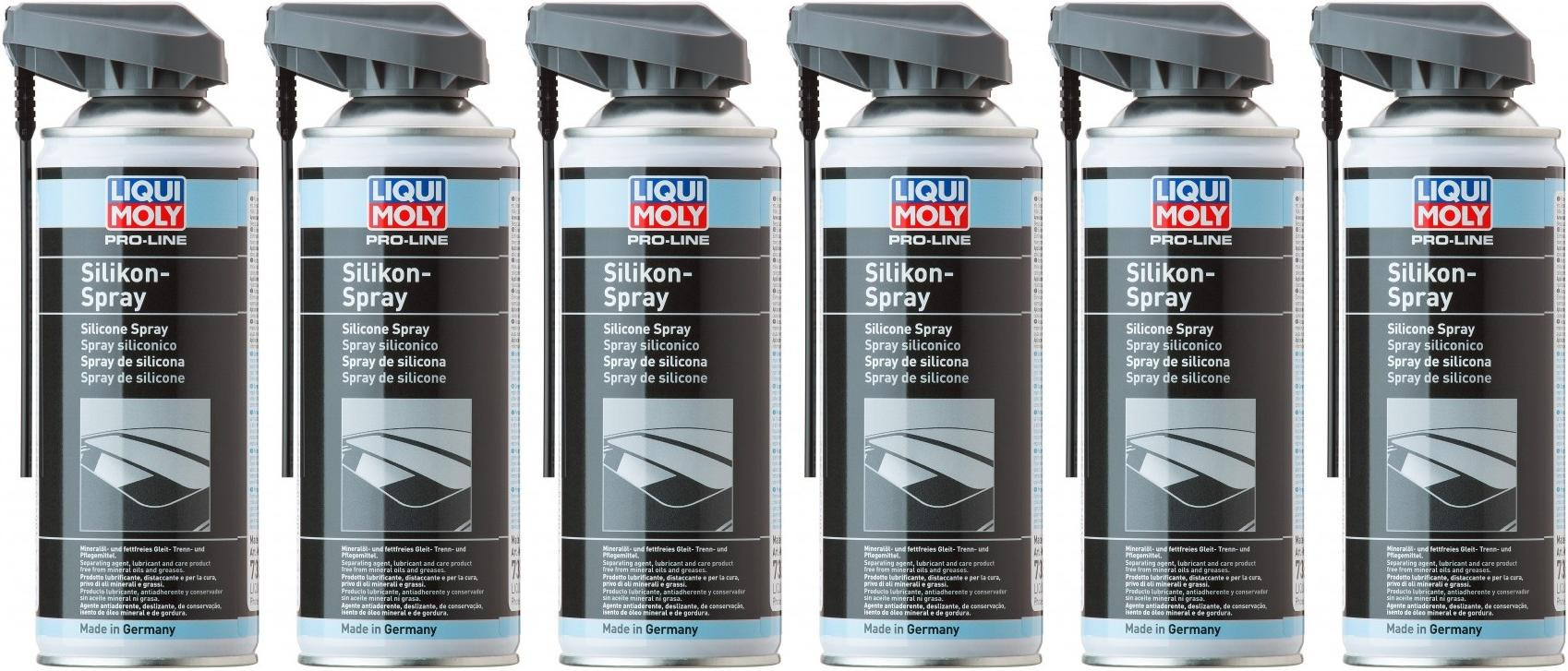 Liqui Moly 7389 Pro-Line Silikon-Spray 6x 400 Milliliter
