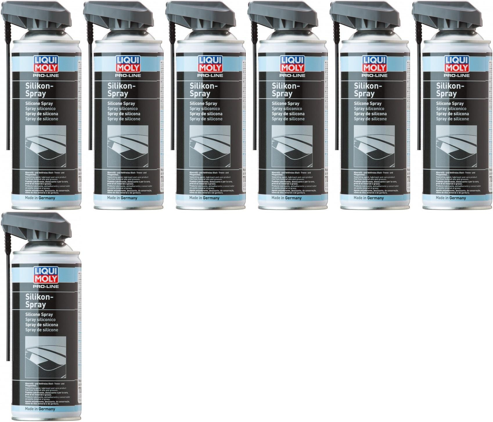 Liqui Moly 7389 Pro-Line Silikon-Spray 7x 400 Milliliter