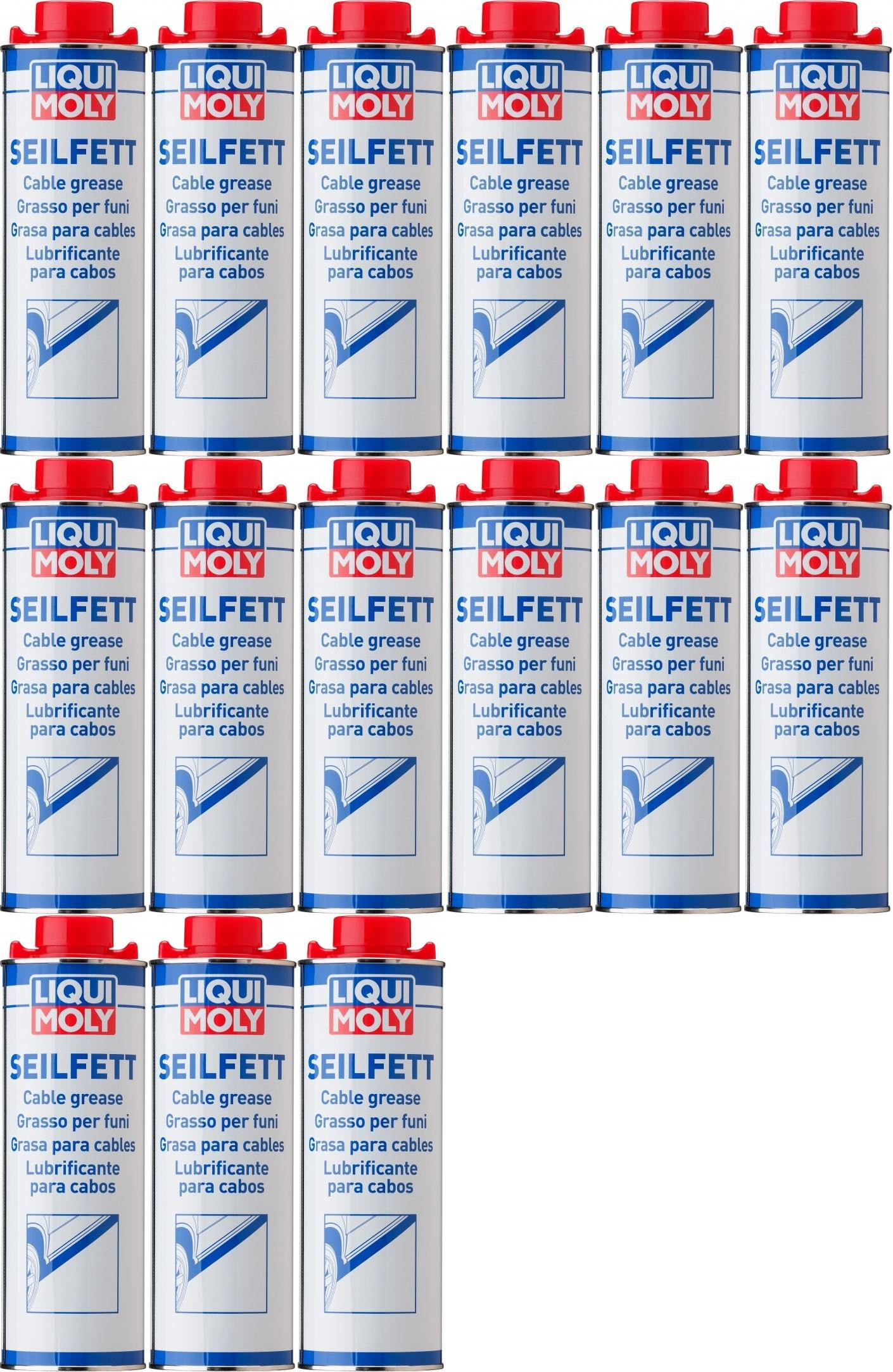 Liqui Moly 6173 Seilfett Saugdose 15x 1l = 15 Liter