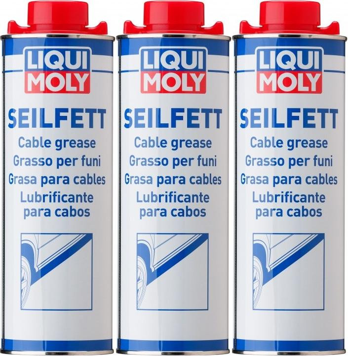 Liqui Moly 6173 Seilfett Saugdose 3x 1l = 3 Liter