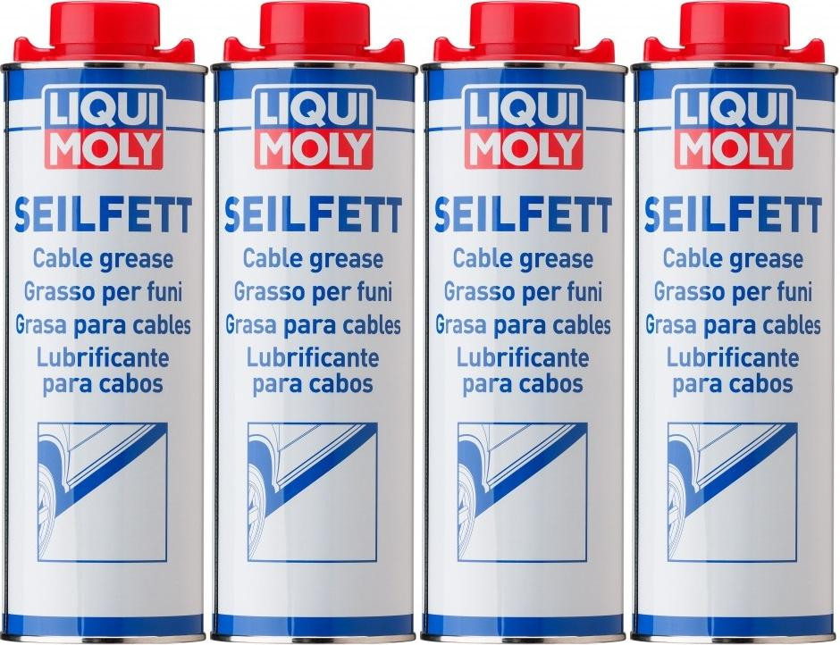 Liqui Moly 6173 Seilfett Saugdose 4x 1l = 4 Liter