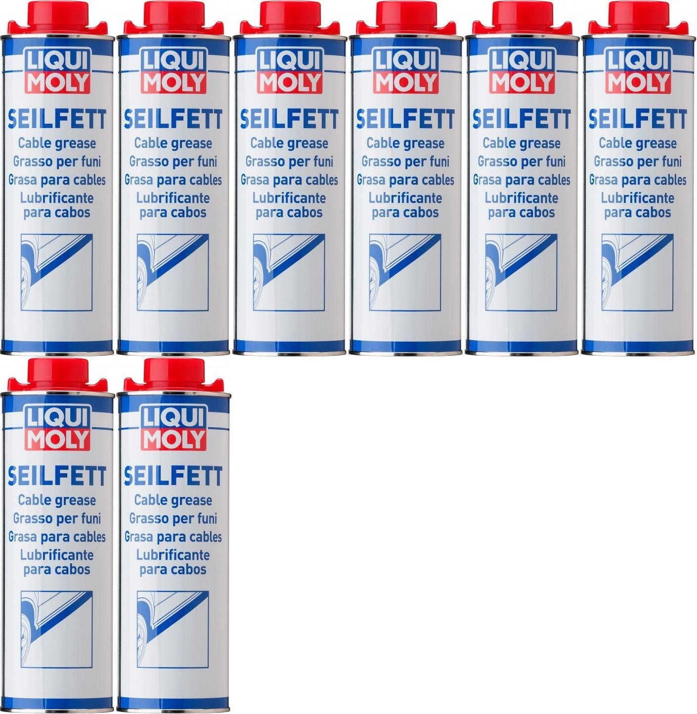 Liqui Moly 6173 Seilfett Saugdose 8x 1l = 8 Liter