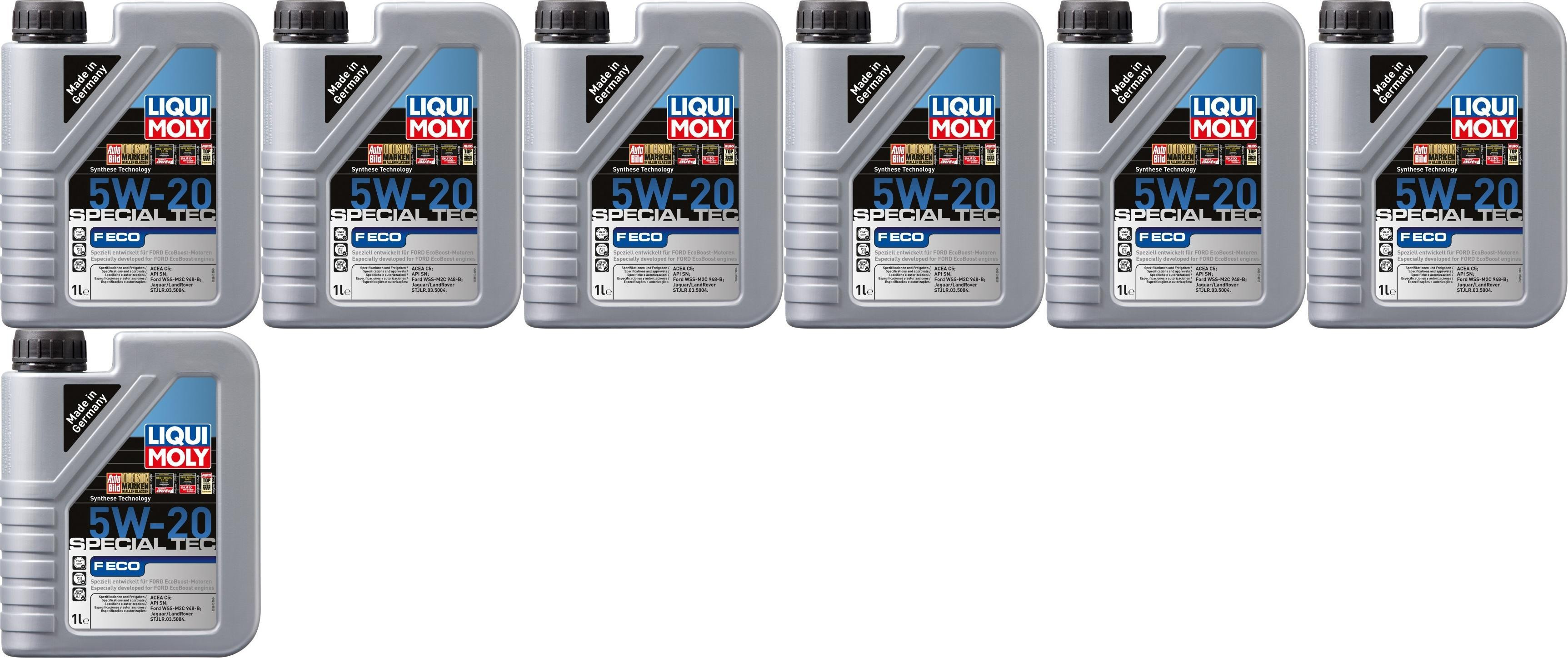 Liqui Moly 3840 Special Tec F ECO 5W-20 Motoröl 7x 1l = 7 Liter