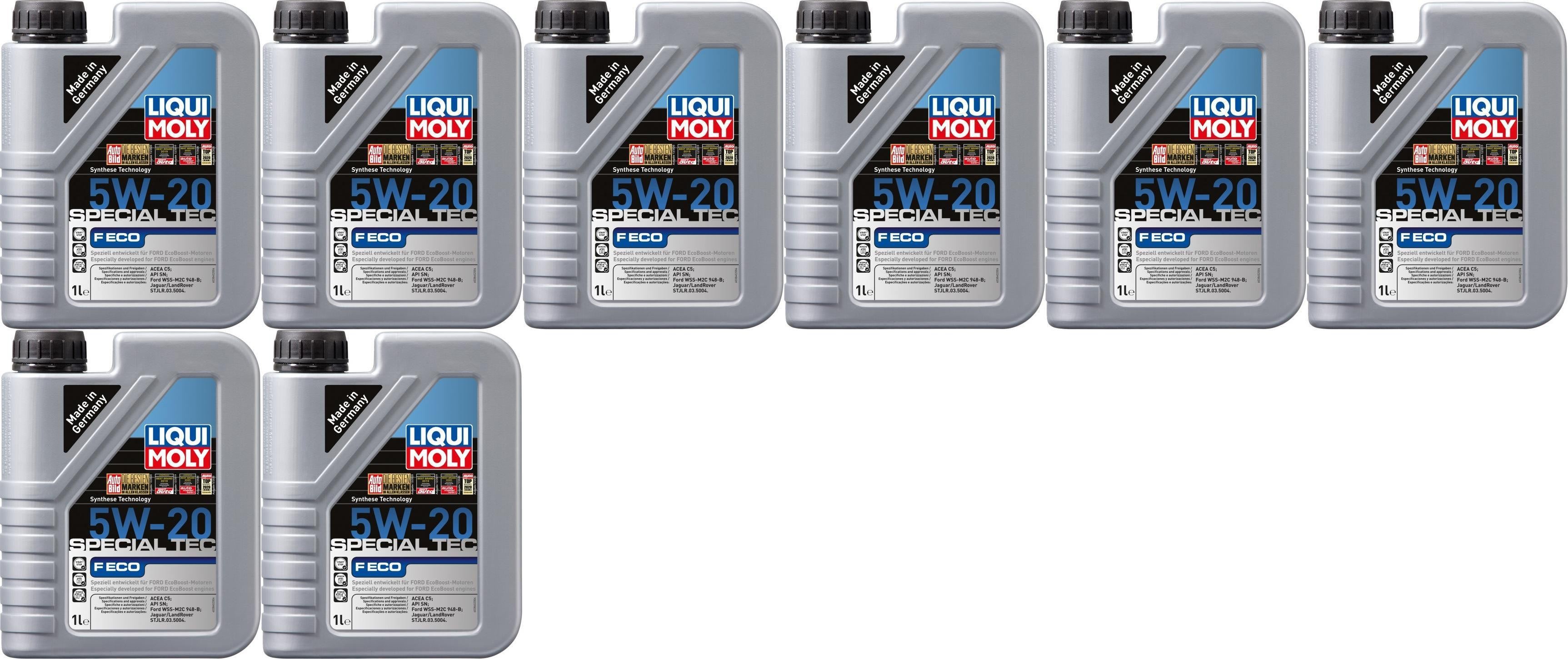 Liqui Moly 3840 Special Tec F ECO 5W-20 Motoröl 8x 1l = 8 Liter