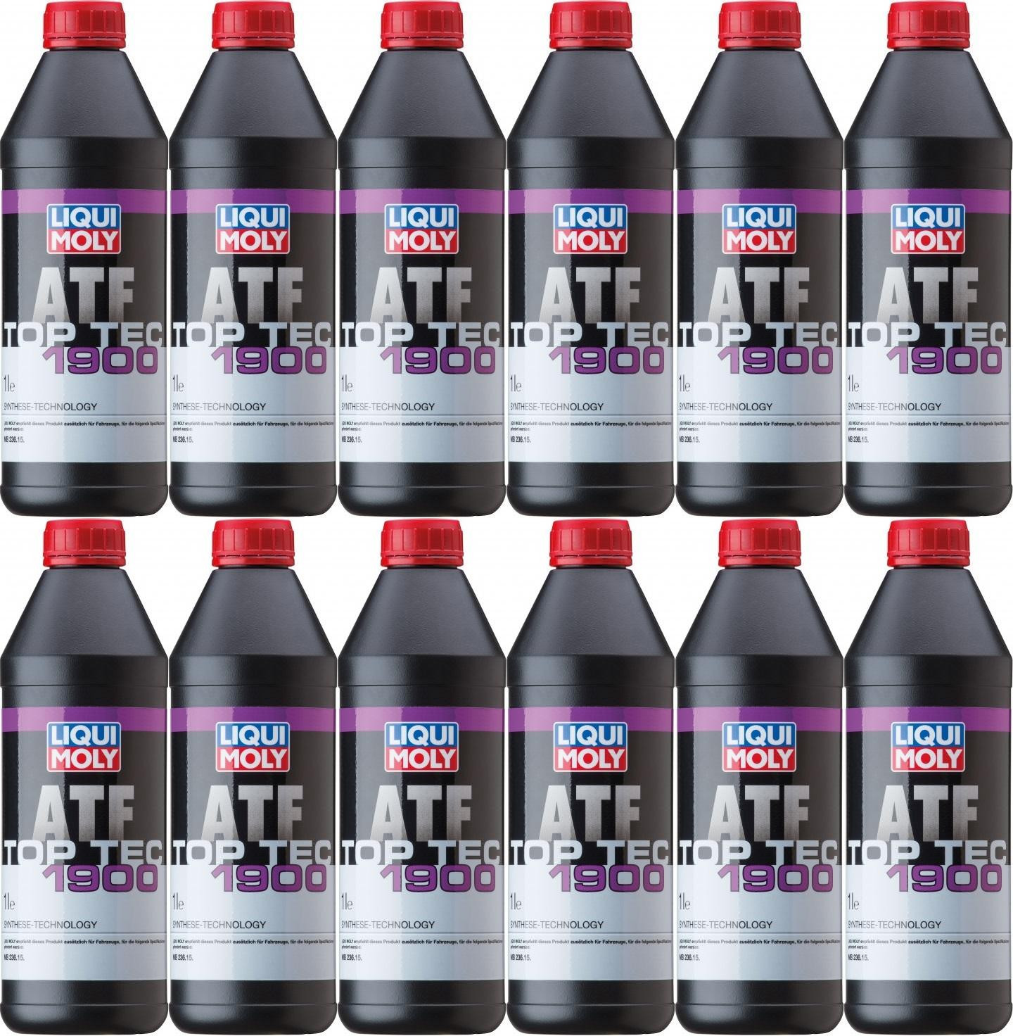 Liqui Moly 3648 Top Tec ATF 1900 12x 1l = 12 Liter