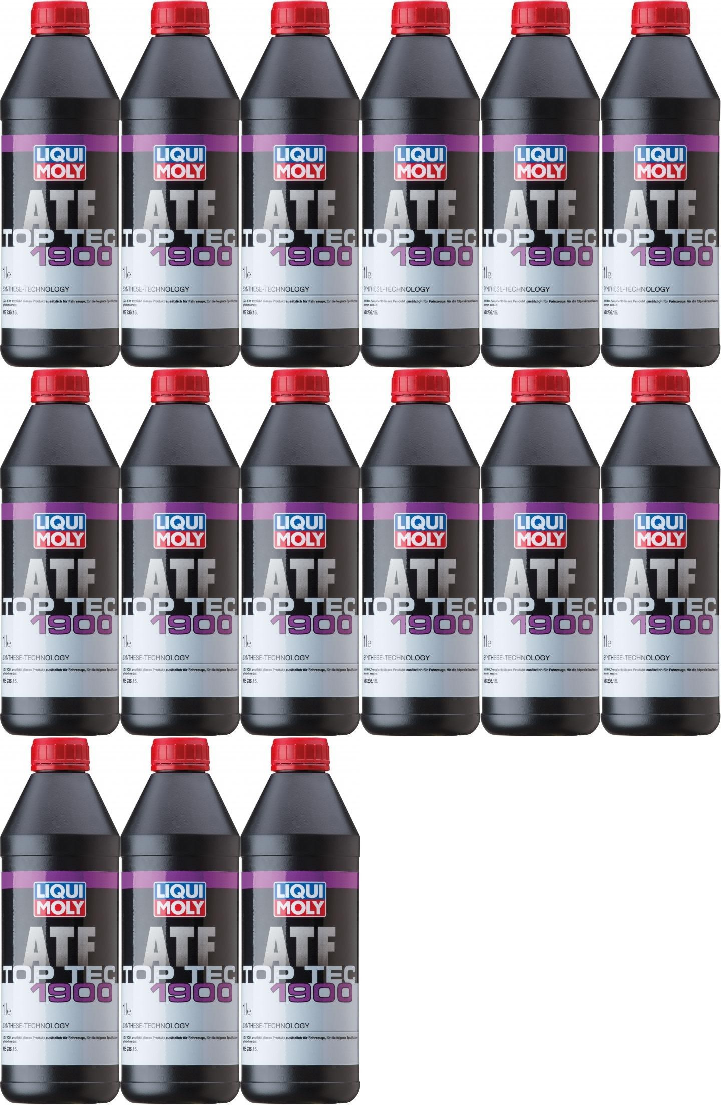 Liqui Moly 3648 Top Tec ATF 1900 15x 1l = 15 Liter