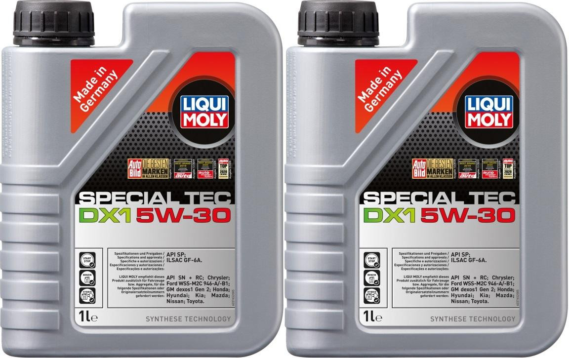 Liqui Moly 3765 Special Tec DX1 5W-30 Motoröl 2x 1l = 2 Liter