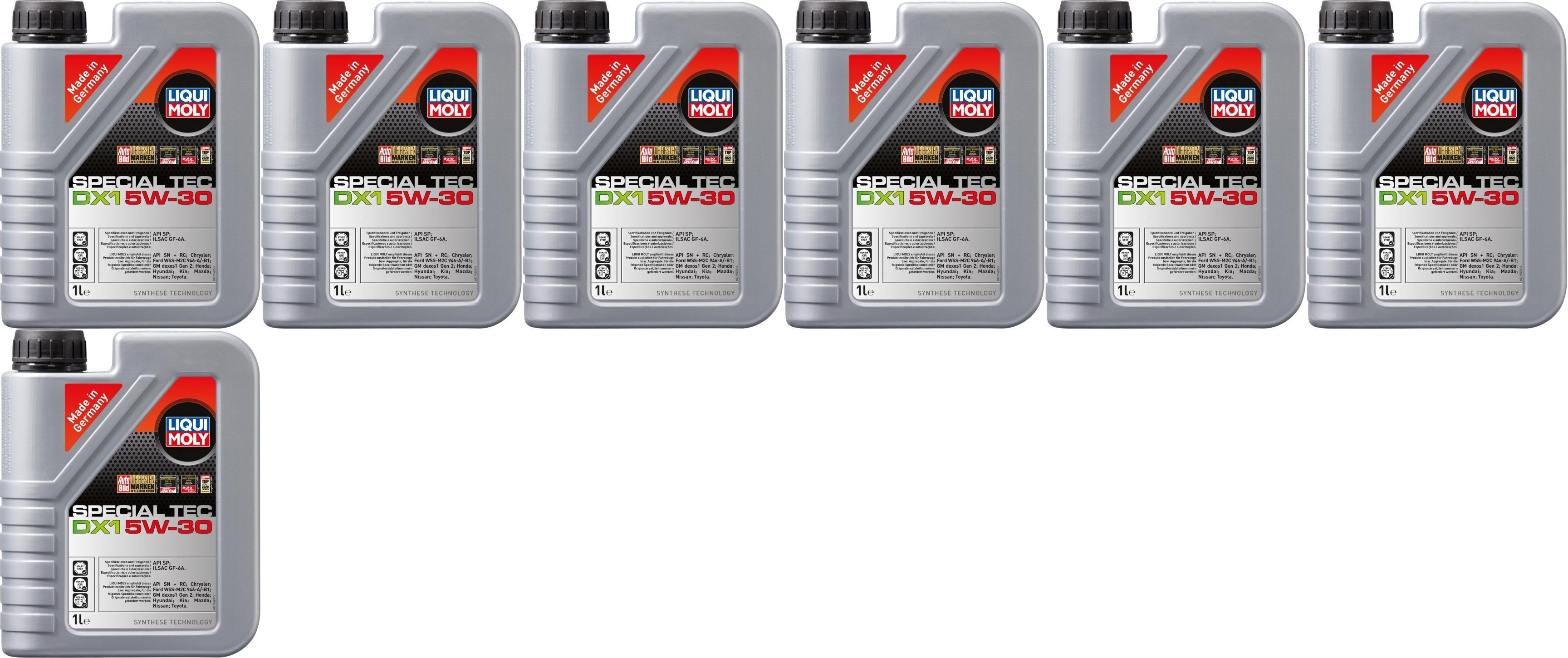 Liqui Moly 3765 Special Tec DX1 5W-30 Motoröl 7x 1l = 7 Liter