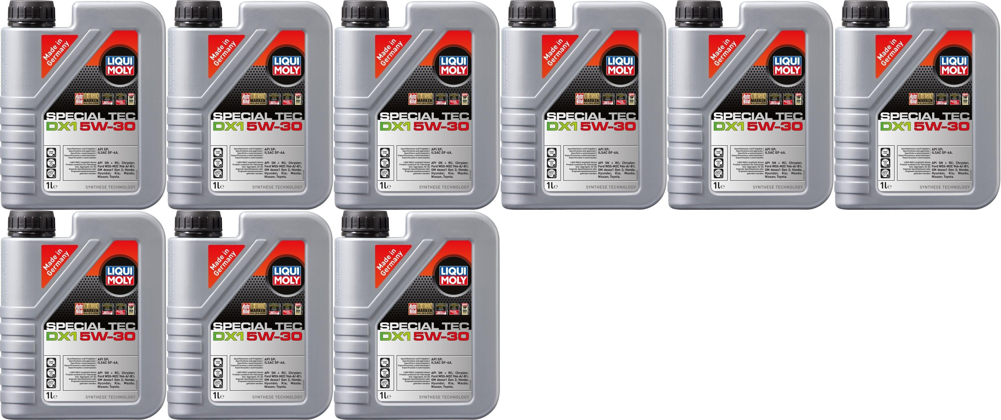 Liqui Moly 3765 Special Tec DX1 5W-30 Motoröl 9x 1l = 9 Liter