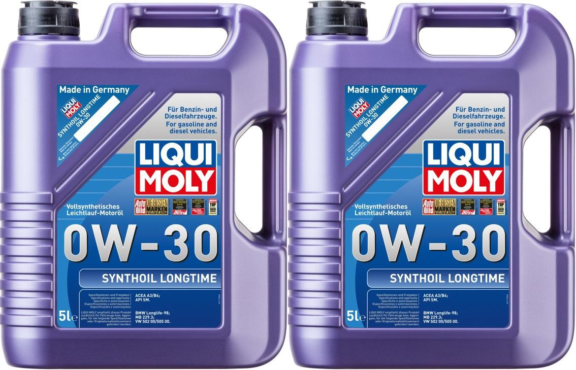 Liqui Moly 1172 Synthoil Longtime 0W-30 Motoröl 2x 5 = 10 Liter