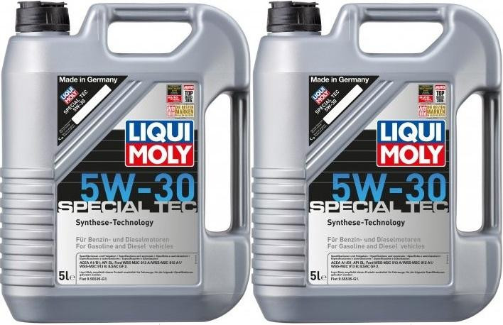 Liqui Moly 1164 Special Tec 5W-30 Motoröl 2x 5 = 10 Liter