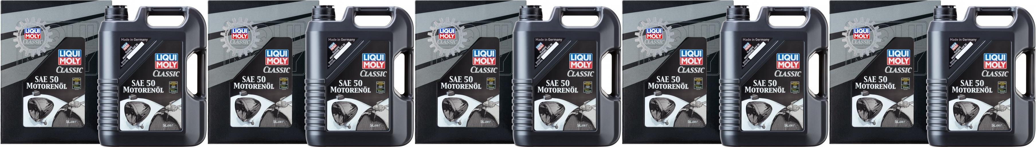 Liqui Moly 1131 Classic Motorenöl SAE 50 5x 5 = 25 Liter