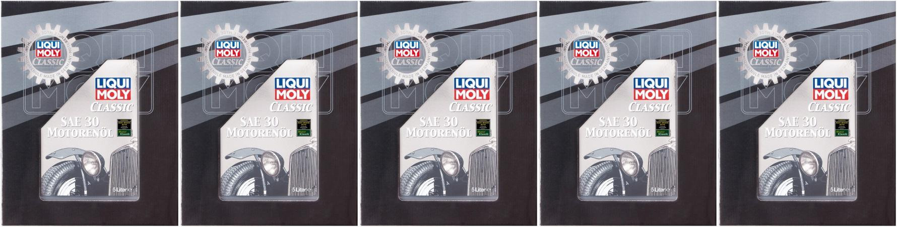 Liqui Moly 1133 Classic Motorenöl SAE 30 5x 5 = 25 Liter
