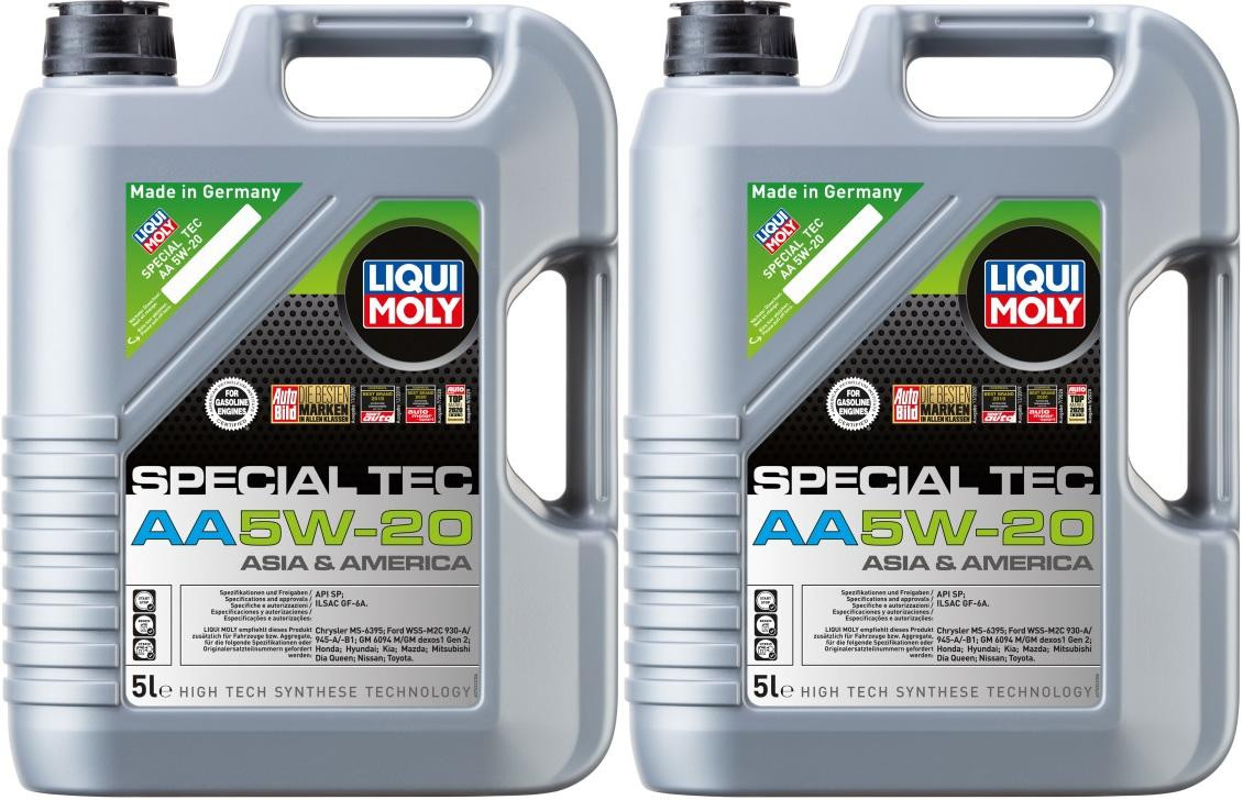 Liqui Moly 7532 Leichtlauf Special AA 5W-20 Motoröl 2x 5 = 10 Liter