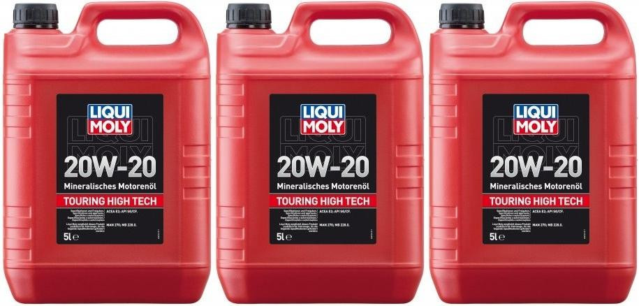 Liqui Moly 6964 Liqui MolyTouring High Tech 20W-20 Motoröl 3x 5 = 15 Liter