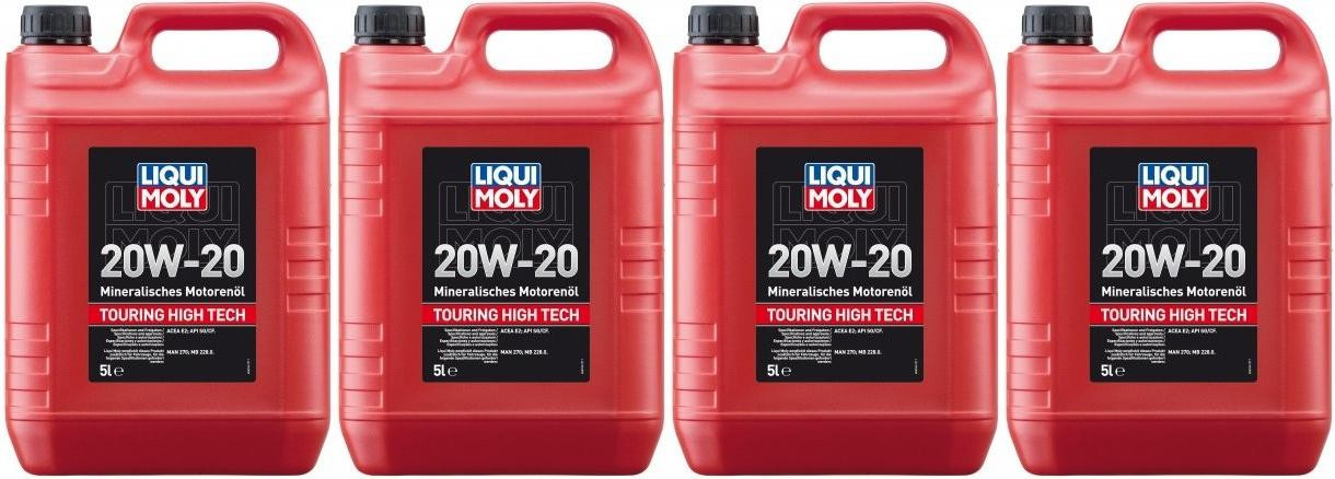 Liqui Moly 6964 Liqui MolyTouring High Tech 20W-20 Motoröl 4x 5 = 20 Liter