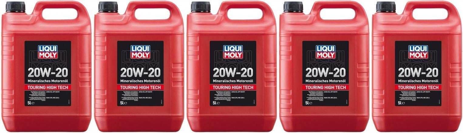 Liqui Moly 6964 Liqui MolyTouring High Tech 20W-20 Motoröl 5x 5 = 25 Liter
