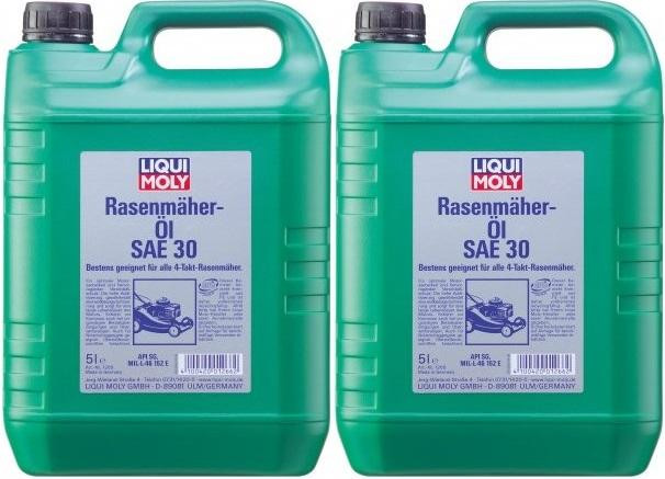 Liqui Moly 1266 Rasenmäher-Öl SAE 30 2x 5 = 10 Liter