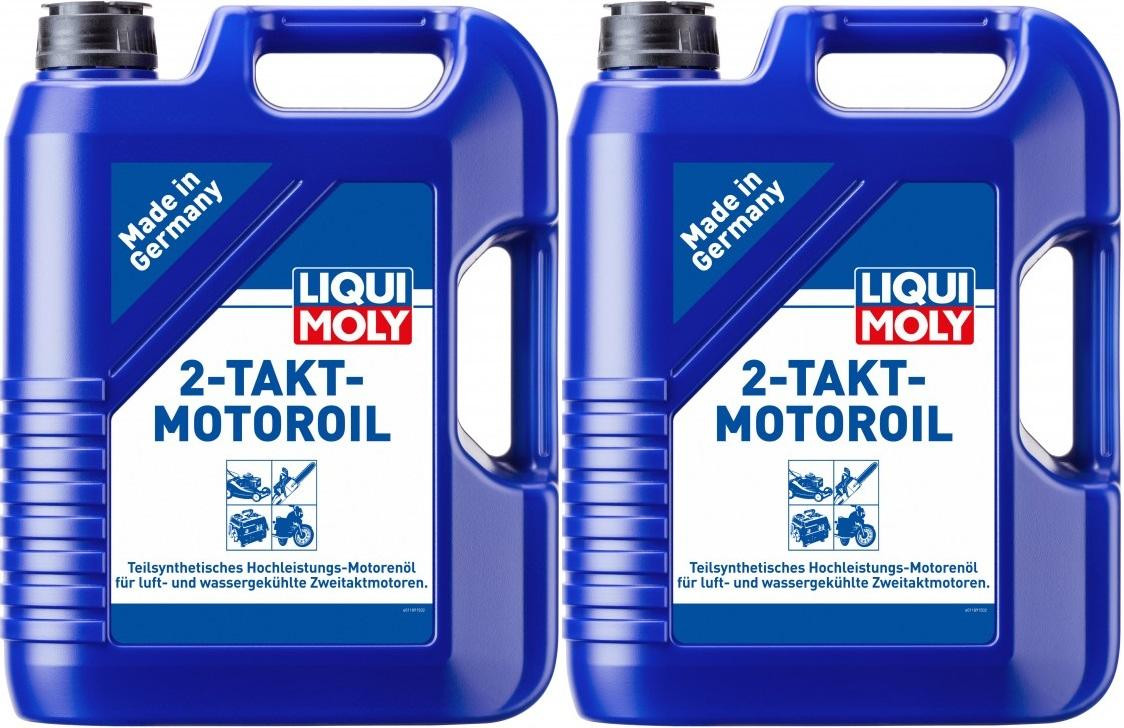 Liqui Moly 1189 2-Takt-Motoröl selbstmischend teilsynthetisches 2x 5 = 10 Liter