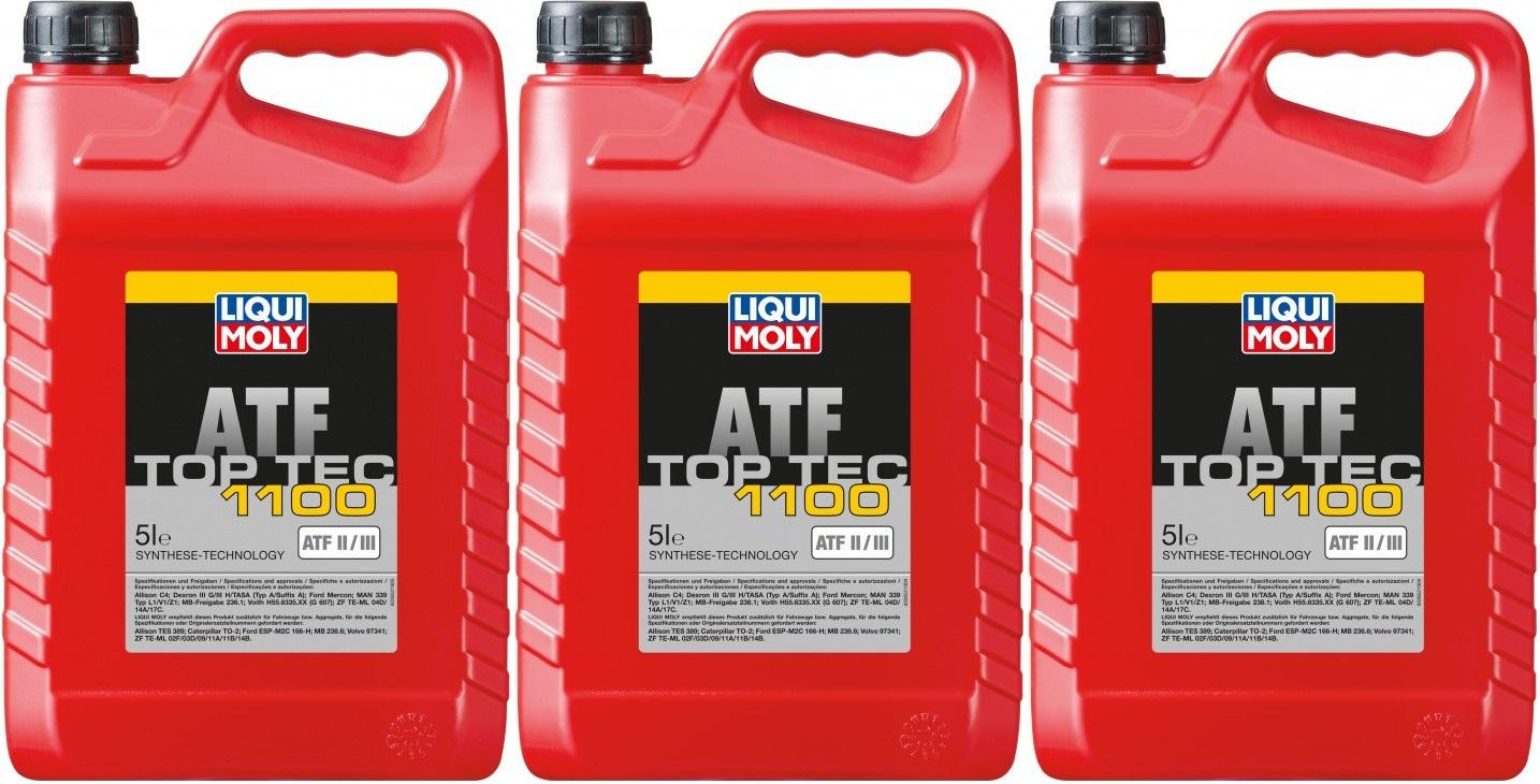 Liqui Moly 3652 Top Tec ATF 1100 3x 5 = 15 Liter
