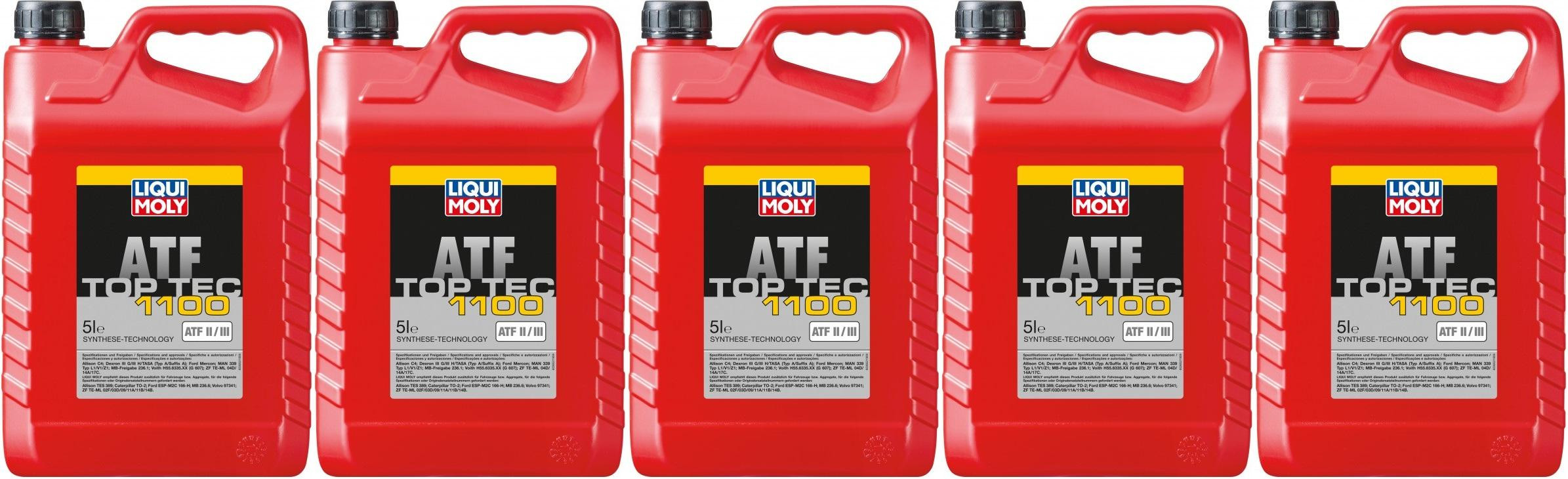 Liqui Moly 3652 Top Tec ATF 1100 5x 5 = 25 Liter