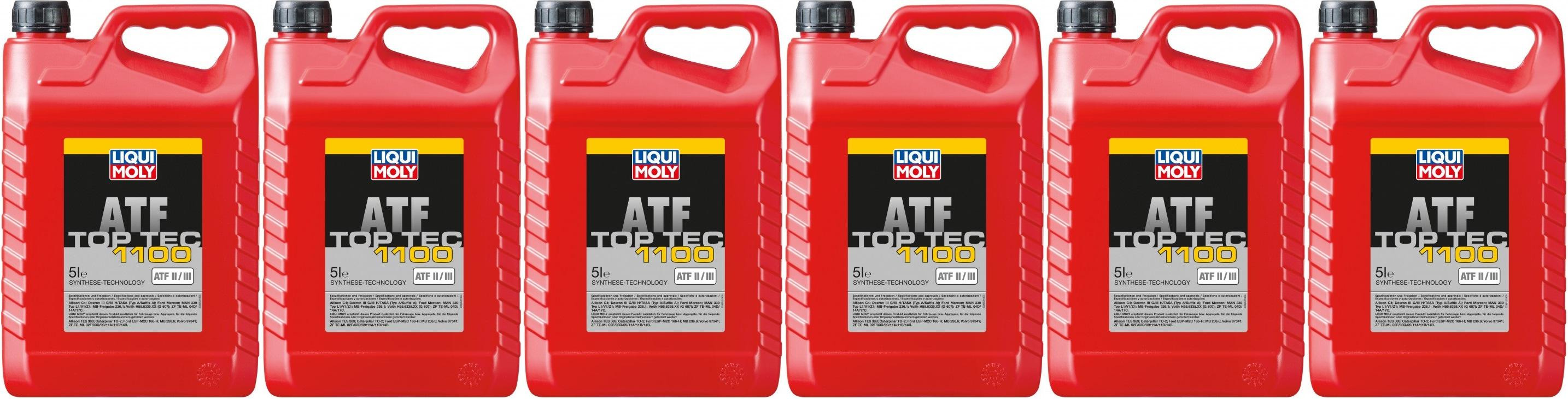 Liqui Moly 3652 Top Tec ATF 1100 6x 5 = 30 Liter