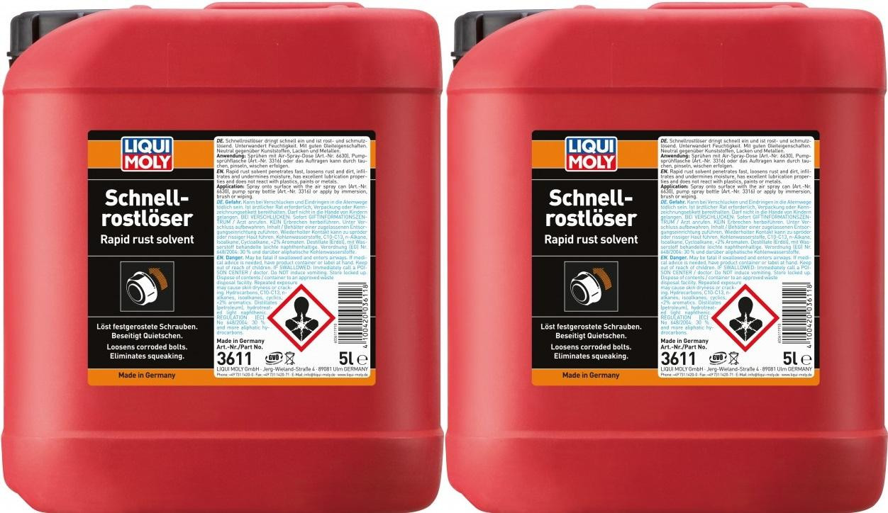 Liqui Moly 3611 Schnell-Rostlöser 2x 5 = 10 Liter