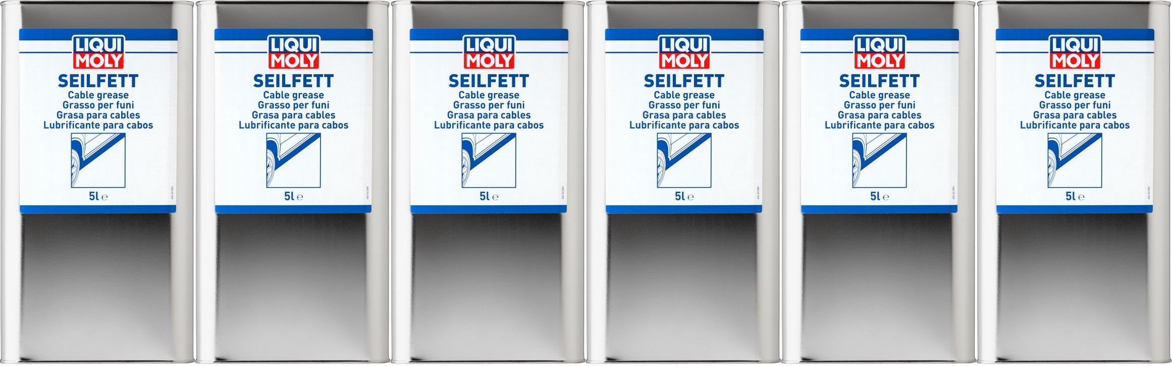 Liqui Moly 6124 Seilfett 6x 5 = 30 Liter