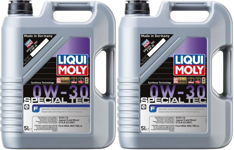 Liqui Moly 20723 Special Tec F 0W-30 Motoröl 2x 5 = 10 Liter