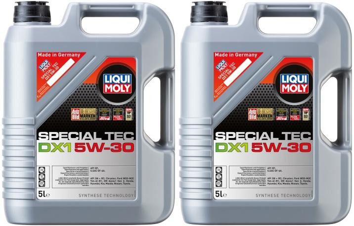 Liqui Moly 3766 Special Tec DX1 5W-30 Motoröl 2x 5 = 10 Liter