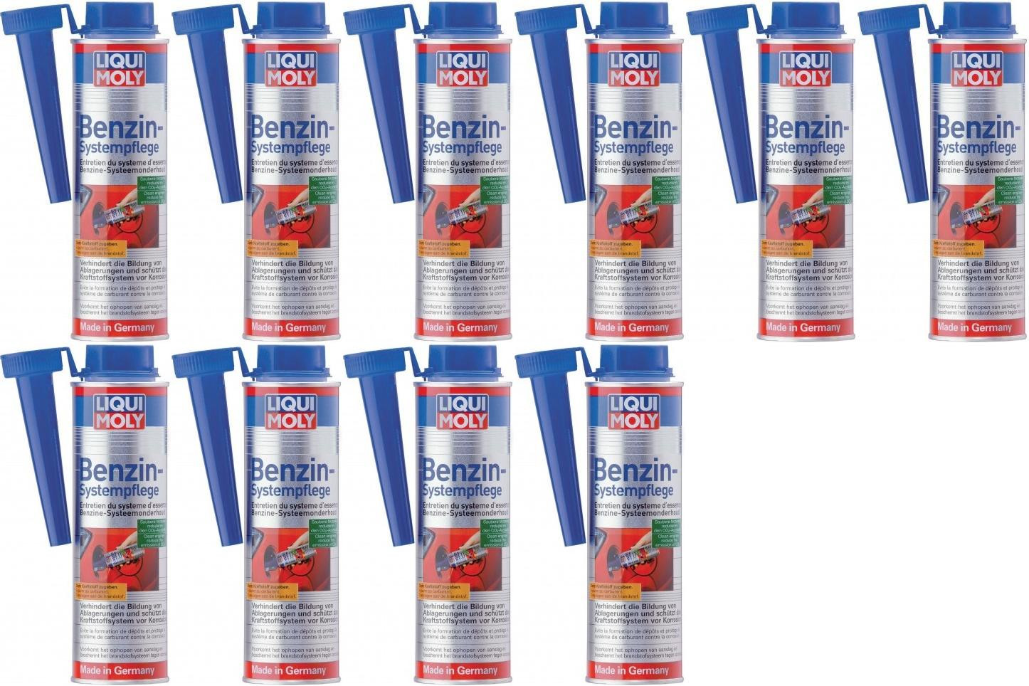 Liqui Moly 5108 Benzin-Systempflege 10x 300 Milliliter