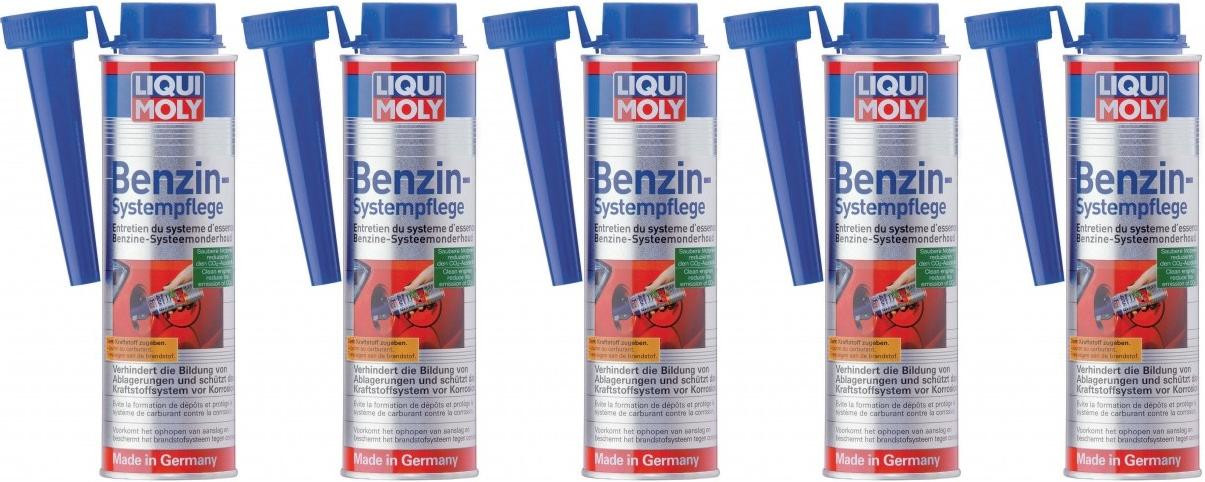 Liqui Moly 5108 Benzin-Systempflege 5x 300 Milliliter