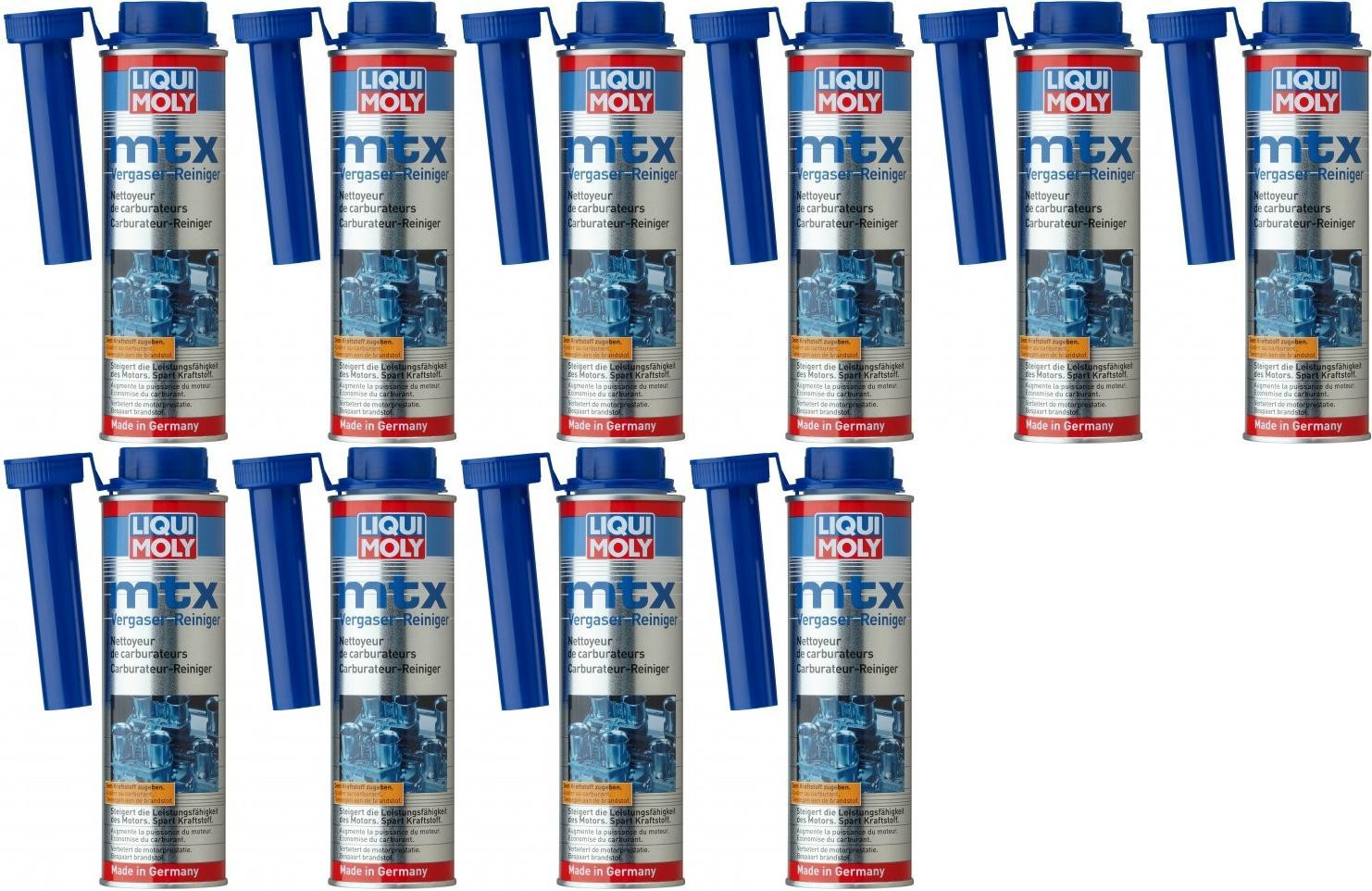 Liqui Moly 5100 mtx Vergaser-Reiniger 10x 300 Milliliter