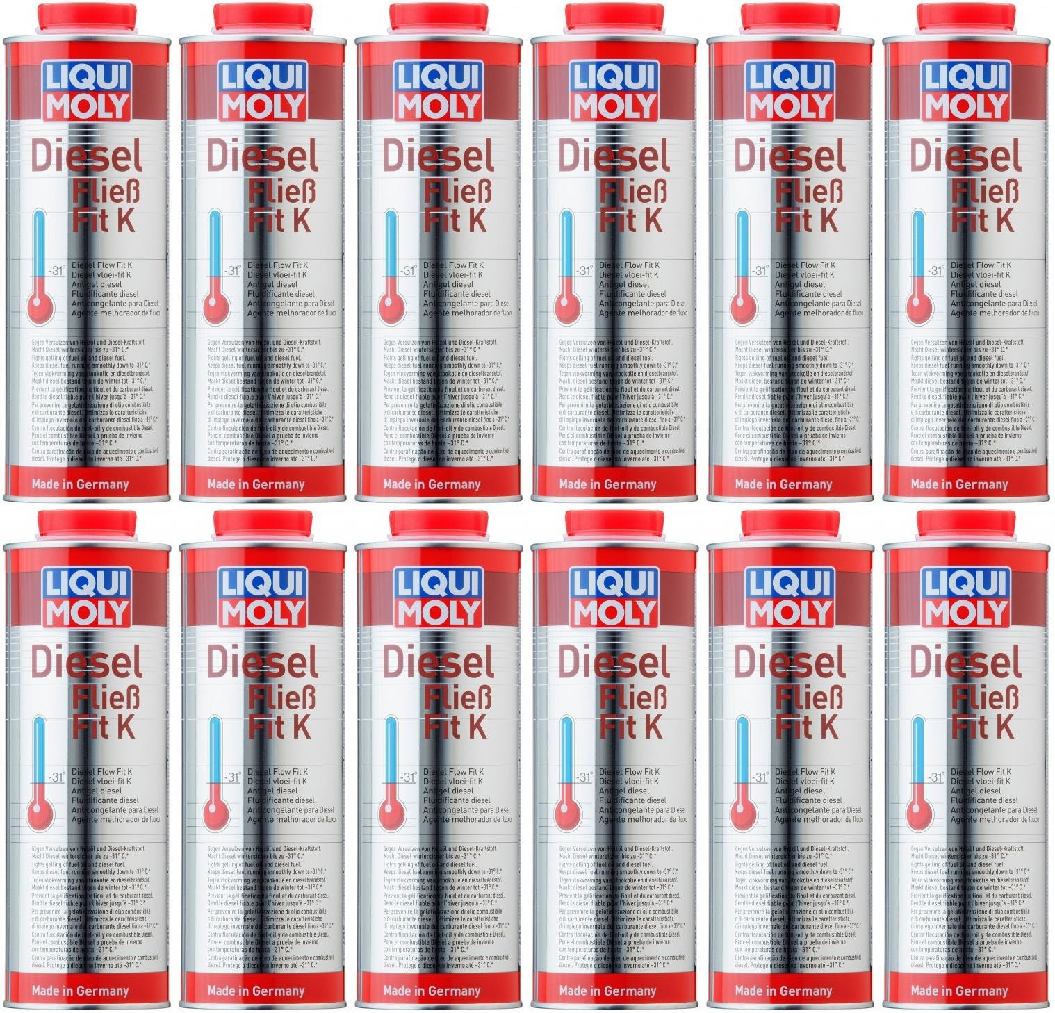 Liqui Moly 5131 Diesel Fließ Fit K 12x 1l = 12 Liter