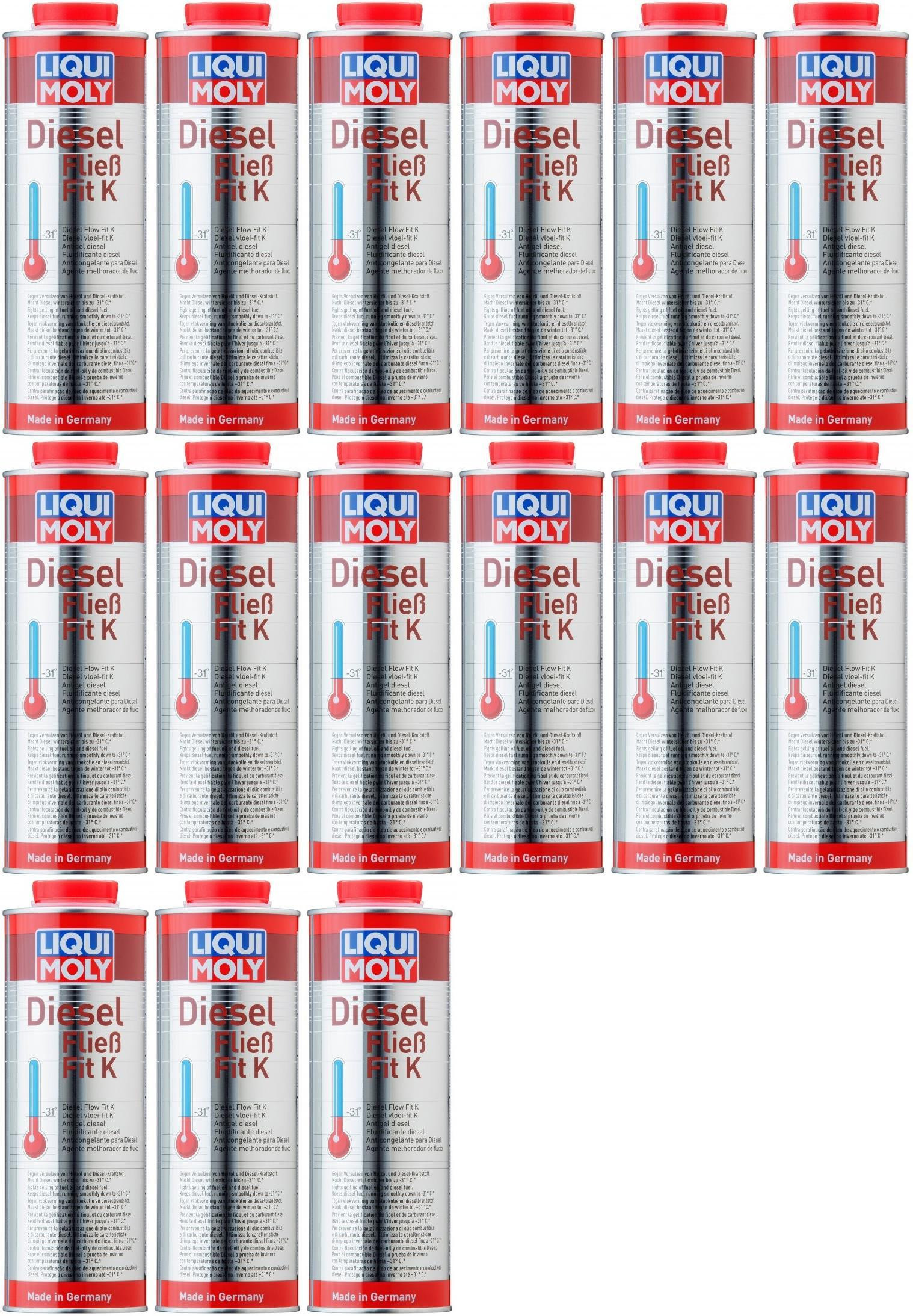 Liqui Moly 5131 Diesel Fließ Fit K 15x 1l = 15 Liter