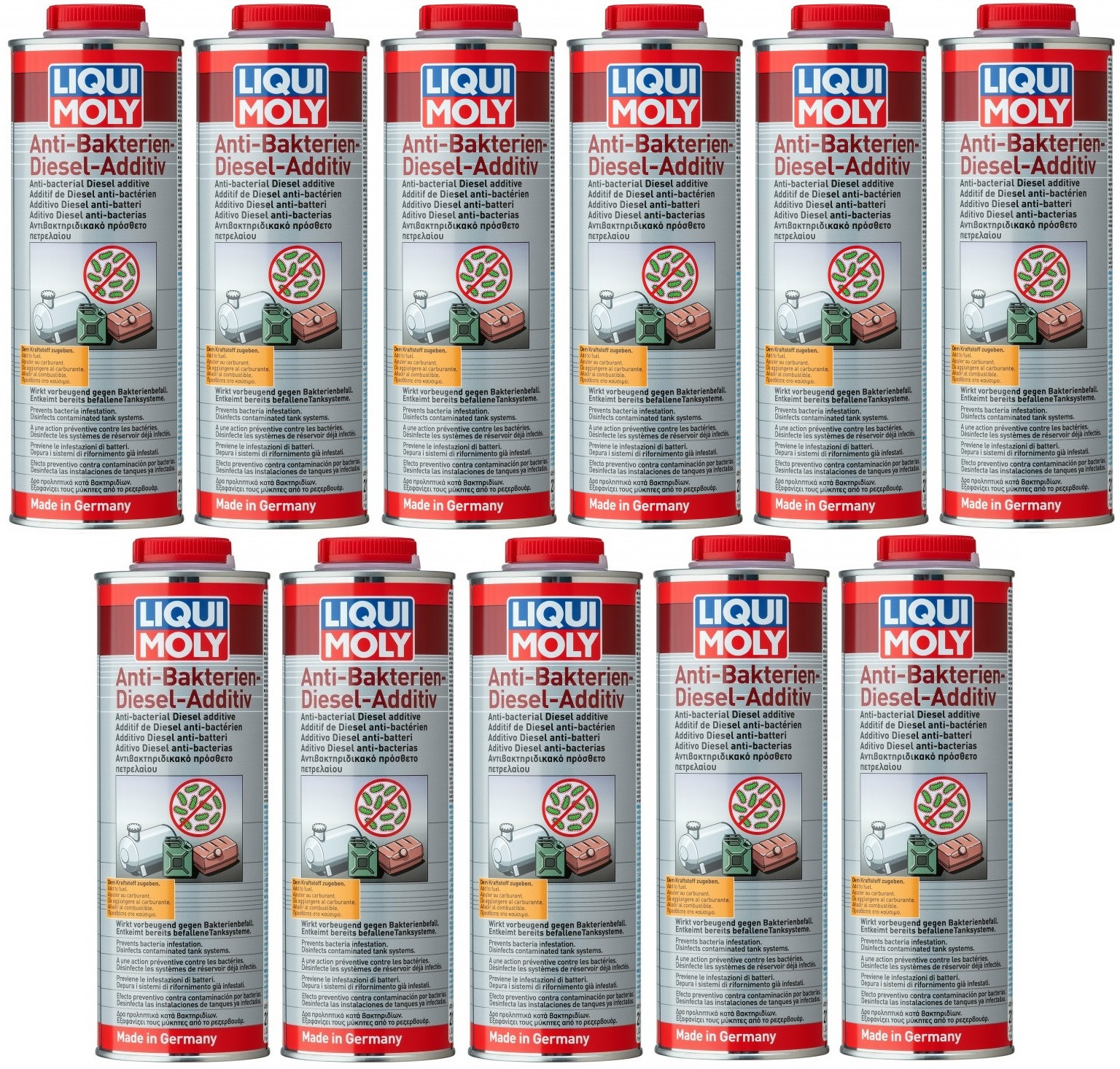 Liqui Moly 21317 Anti Bakterien Diesel Additiv 11x 1l = 11 Liter